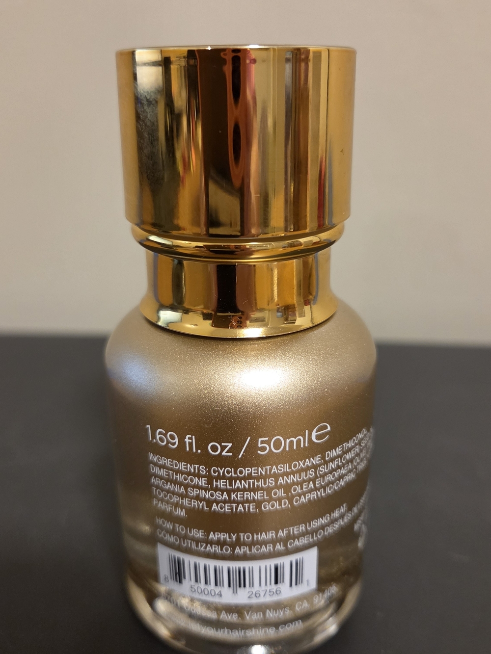 SOLEIL Argan Healing Face Oil 24K Gold - Picture 2 of 3